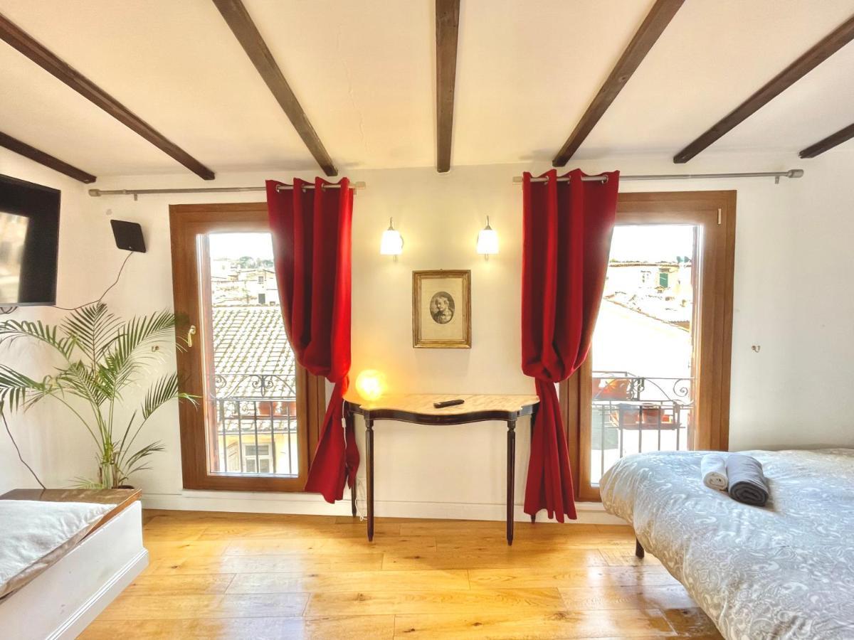 Mattia'S Penthouse - View Over Trastevere Roofs Rom Exterior foto